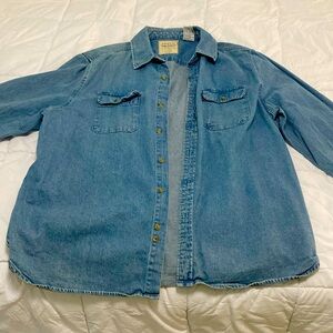 Men’s Levi Denim Button Up